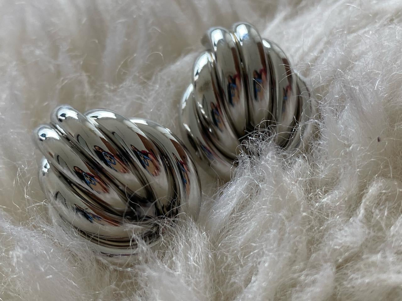 Classic Silver Earrings