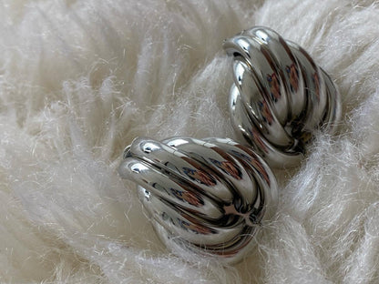 Classic Silver Earrings