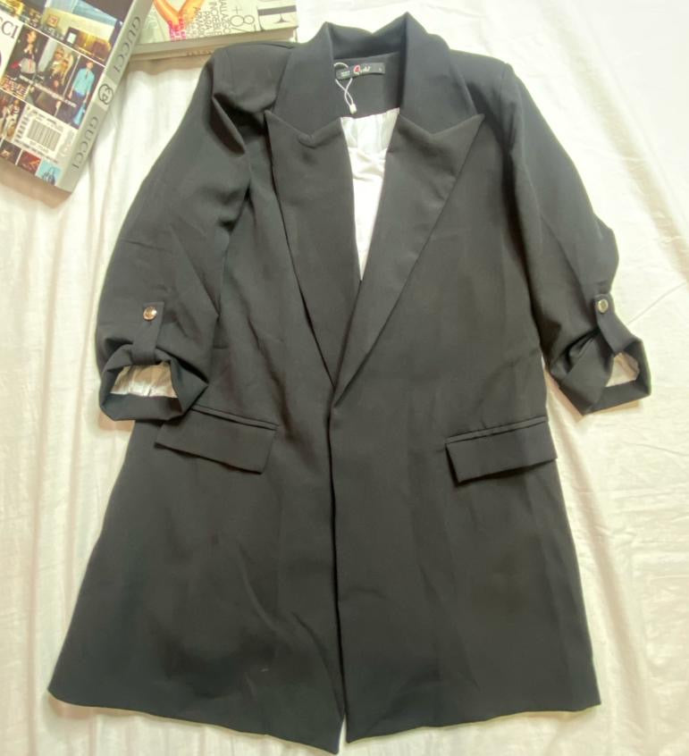 Black 3/4 Blazer