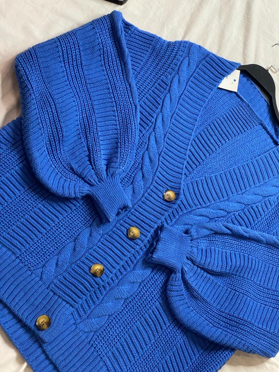 Blue Wool Jacket