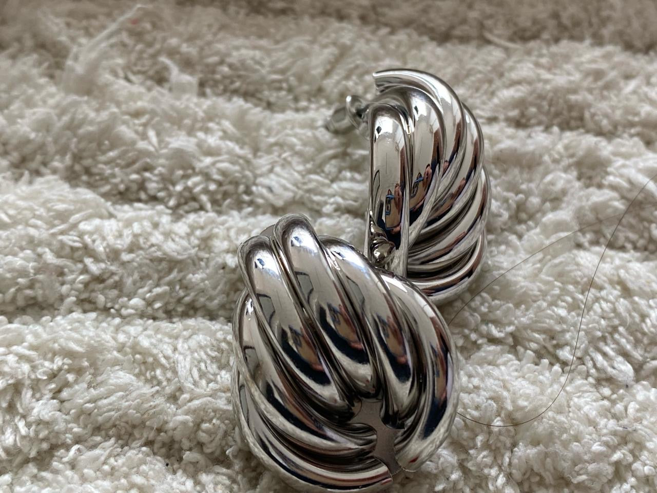 Classic Silver Earrings