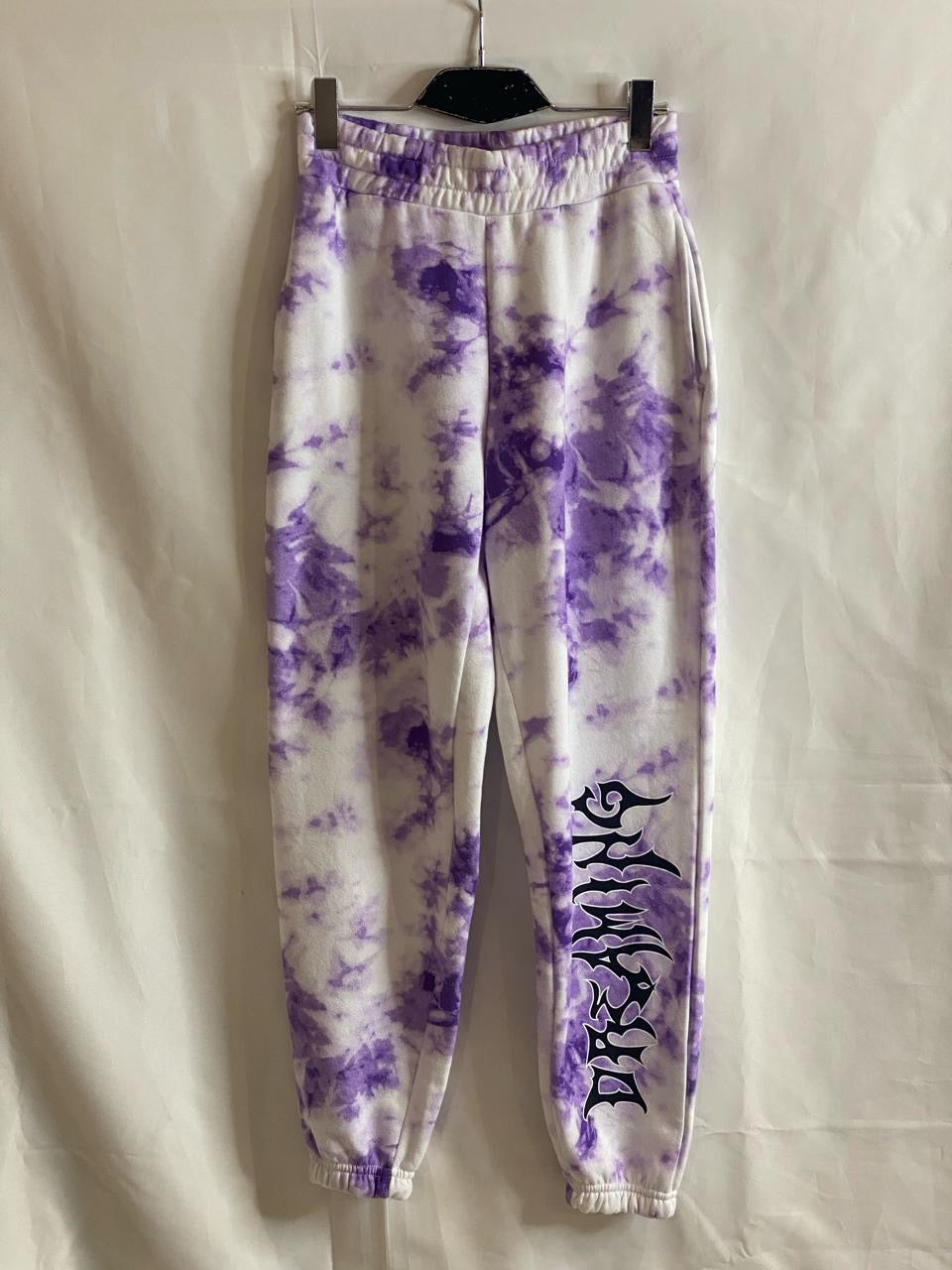 Purple Tie Die Jogging