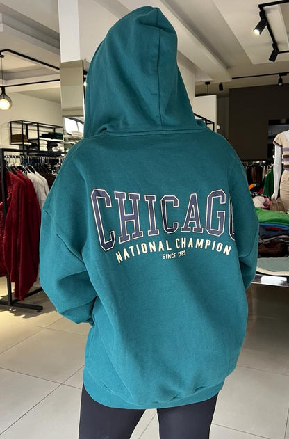 Chicago Zipper Hoodie