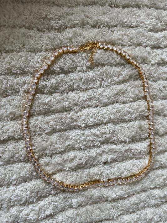 Strass Gold Necklace