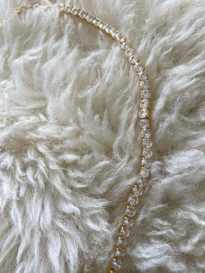 Strass Gold Necklace