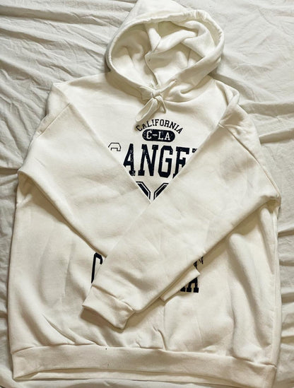 Los Angeles White Hoodie